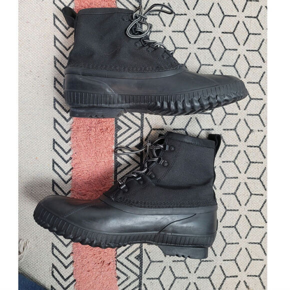 Sorel Cheyanne II Short Waterproof Duck Boots in Black, sz 11 - Picture 10 of 14